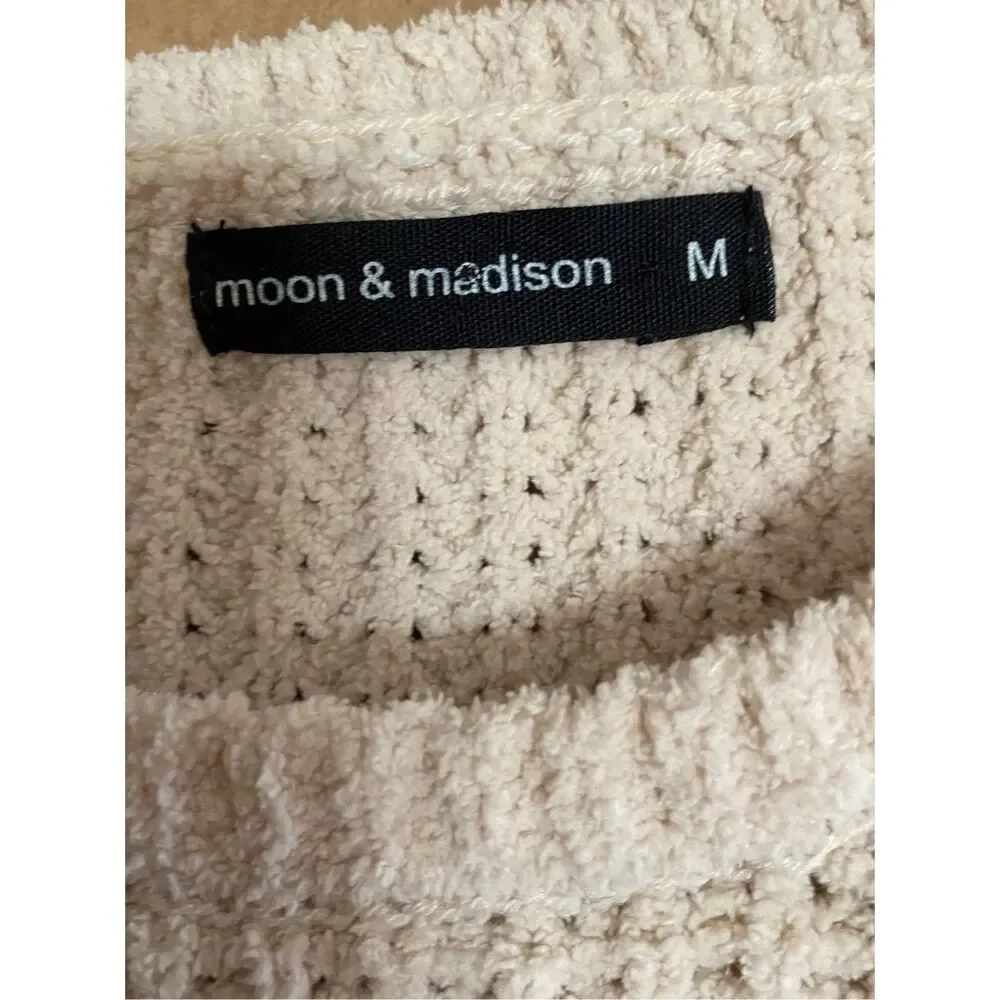 Moon & Madison women’s 2 piece, matching waffle, knit set size medium - Picture 5 of 5
